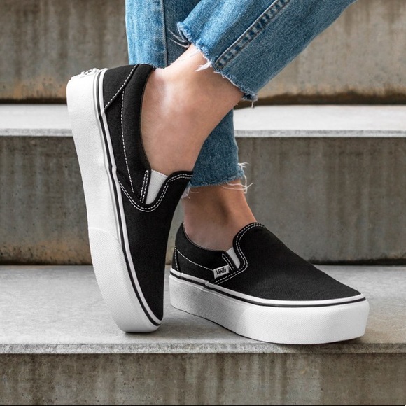 vans classic slip on platform vans classic slip on platform